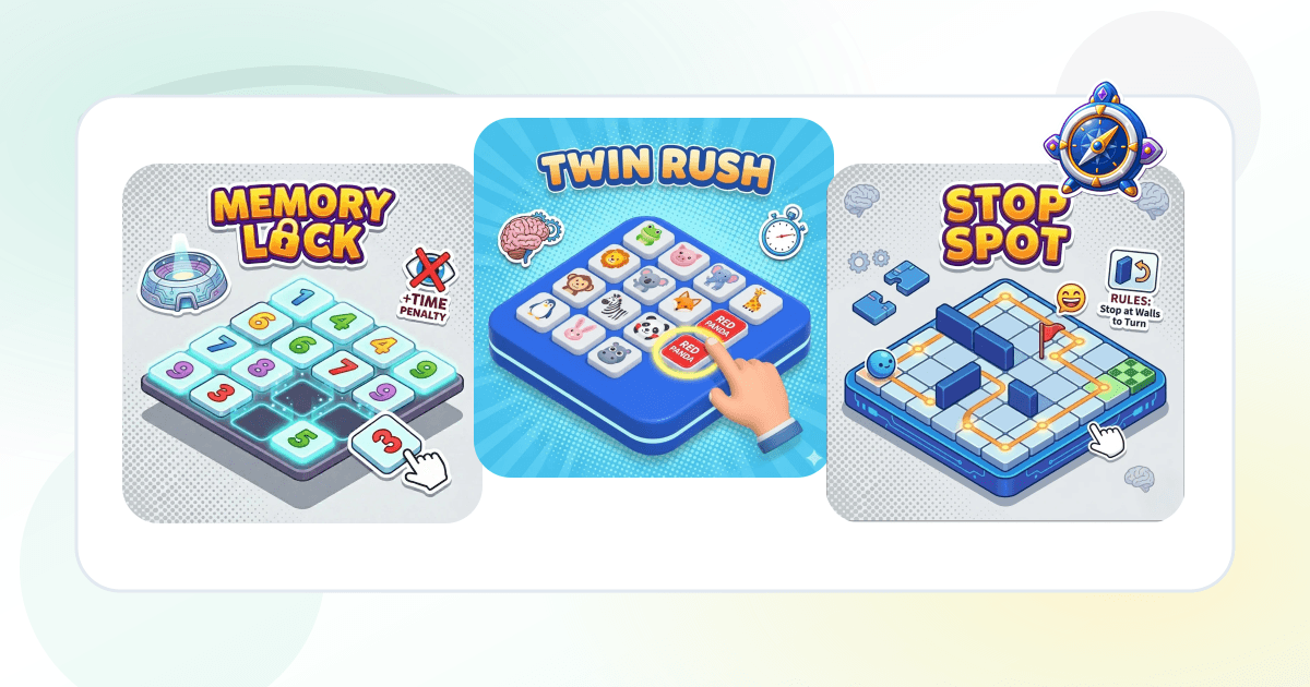 Brain Arena thumbnail for free online brain training games