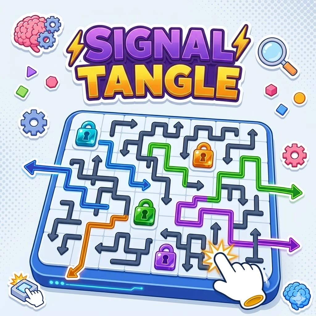Signal Tangle logic puzzle